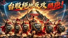 台股開高強彈破 800 點蘊釀絕地大反攻！台積電旗下軍團領軍走揚！