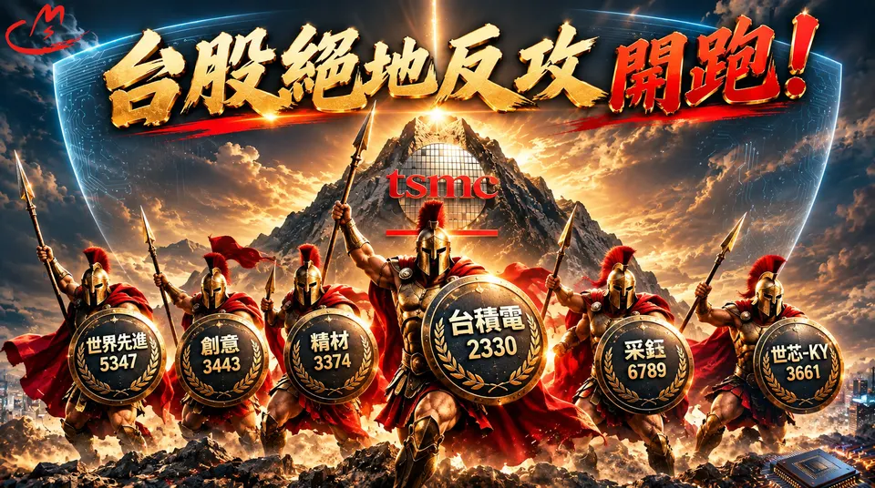 台股開高強彈破 800 點蘊釀絕地大反攻！台積電旗下軍團領軍走揚！