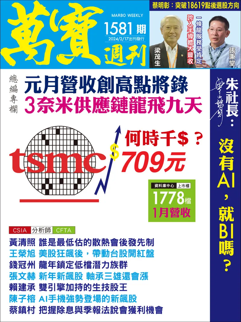 萬寶週刊數位版1581期