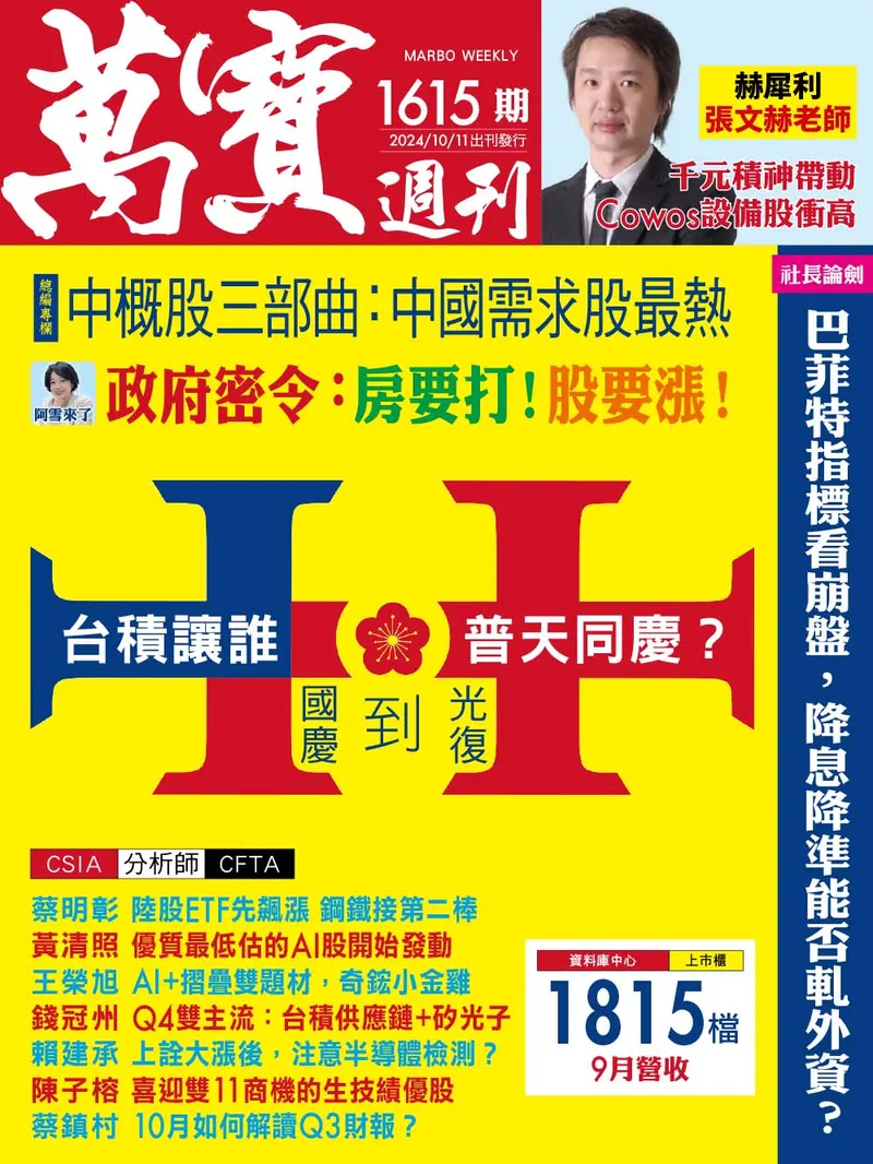 萬寶週刊數位版1615期