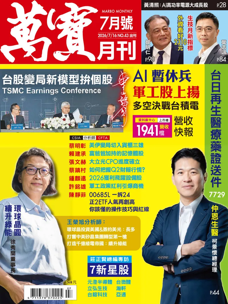 萬寶月刊數位版第43期