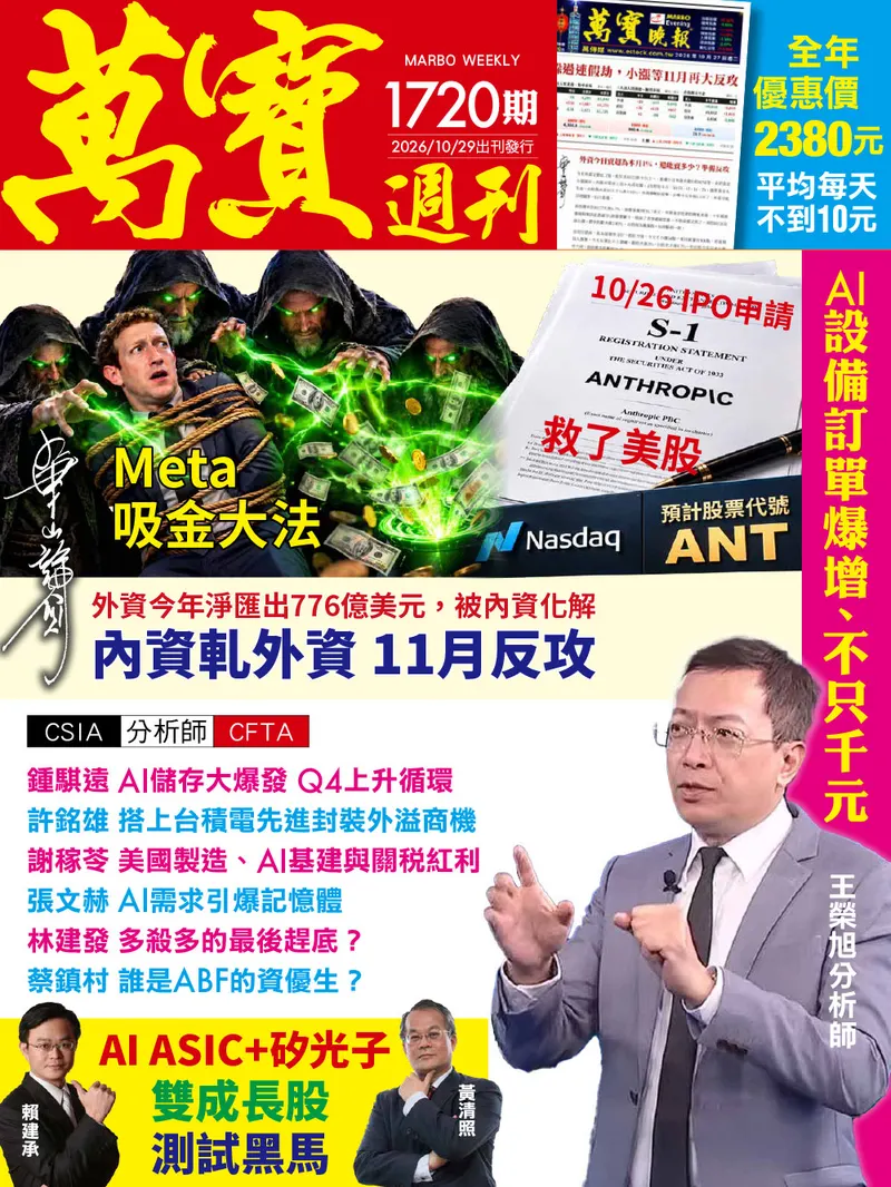 萬寶週刊數位版1720期
