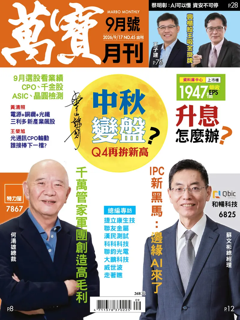 萬寶月刊數位版3期(至12月號)