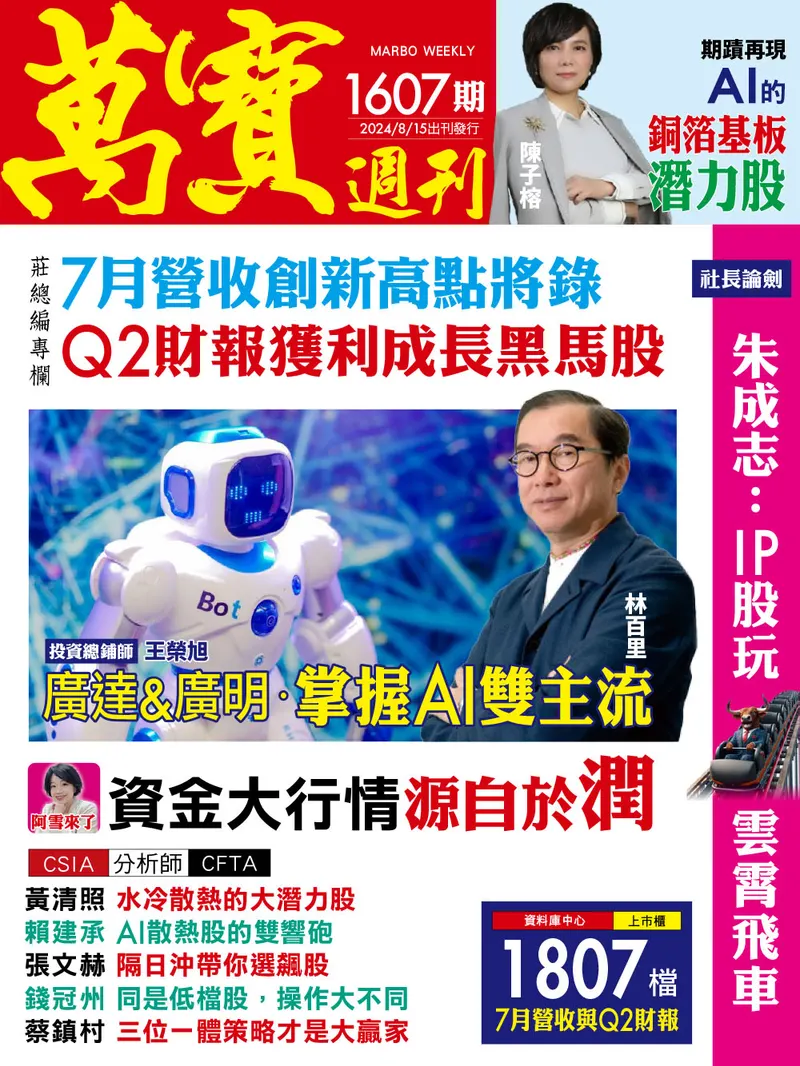 萬寶週刊數位版1607期