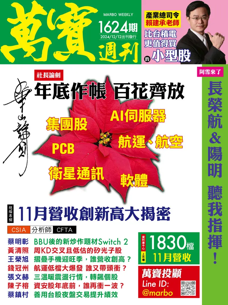 萬寶週刊數位版1624期